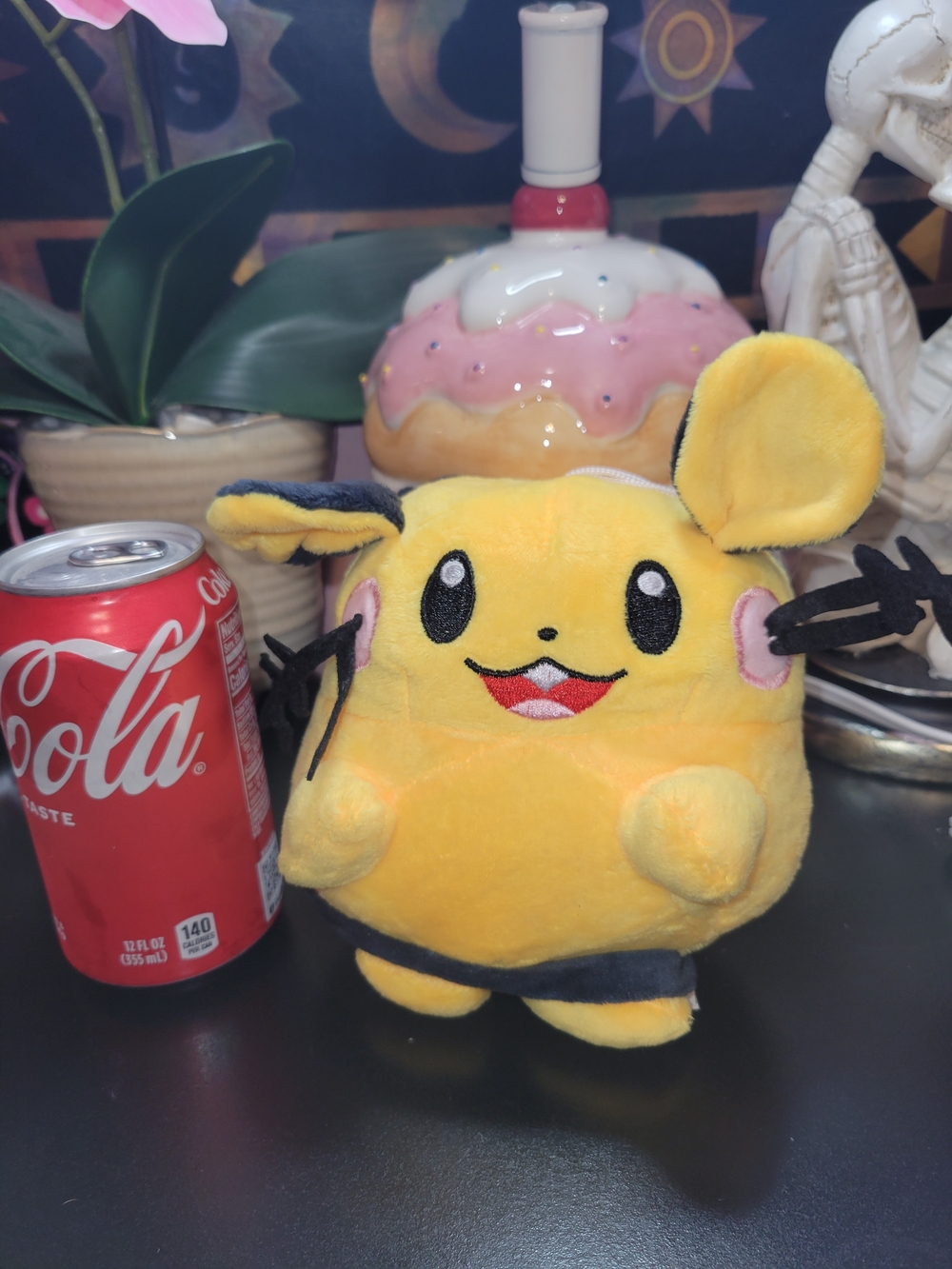 Pokemon Yellow and Pink Dedenne Plush
